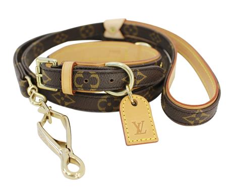 Louis Vuitton Monogram Baxter Dog Leash 